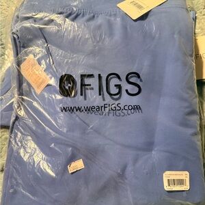 Figs Classic Blue Medical Scrub Bottom LIVINGSTON PETITE